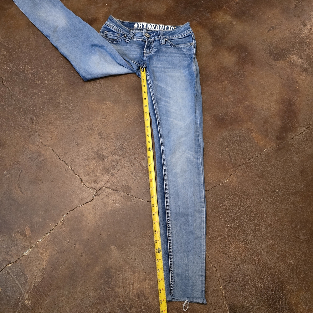 Hydraulic Women's Bailey Low Rise Jeans Size 0 - Picture 9 of 12